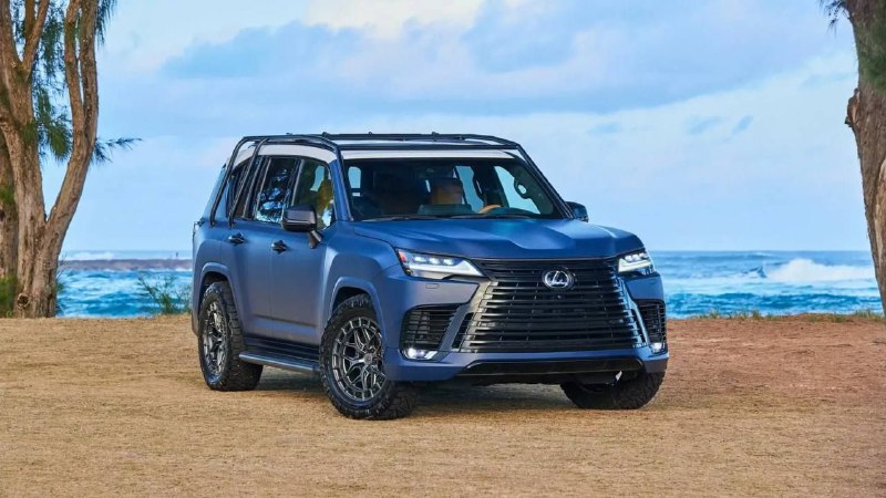 Lexus LX получил спецверсию для сёрферов
