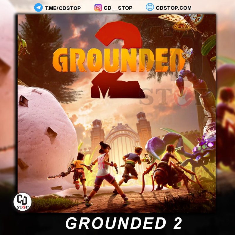 PS4DATA: #اکانت_قانونی Grounded 2ریجن آمریکاظرفیت دوم ⏪ 3.399.000 ظرفیتسوم ⏪ 2.399.000 ☝قبل از خرید قوانین را مشاهده کنید💻@saeed
