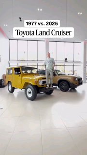 Toyota Land Cruiser 1977 vs. 2025, Land Cruiser BJ40 vs. Land Cruiser 250 Firstl
