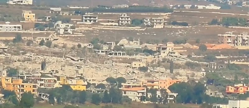 השפעות הפצצות האויב ביישוב כפר תבנית