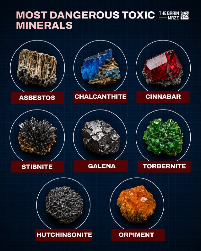 Some minerals are as dangerous as they are beautiful.
