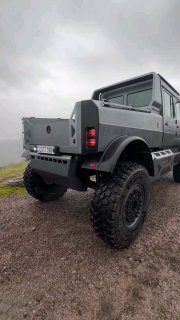 Самый мощный Unimog в единственном экземпляре с 6-цилиндровым двигателем, дорабо