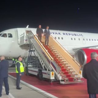המשלחת הסלובקית הגיעה למוסקבה למשא ומתן על חידוש שיתוף הפעולה עם רוסיה בראש המשלחת הסלובקית עומד שר החוץ. ה…