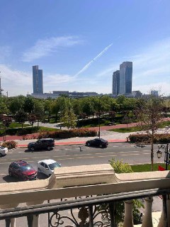 Boulevard Tashkent City прямой вид на парк, 3 комнаты 92м2 white box