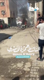 🇮🇱 A car was attacked in Gaza.