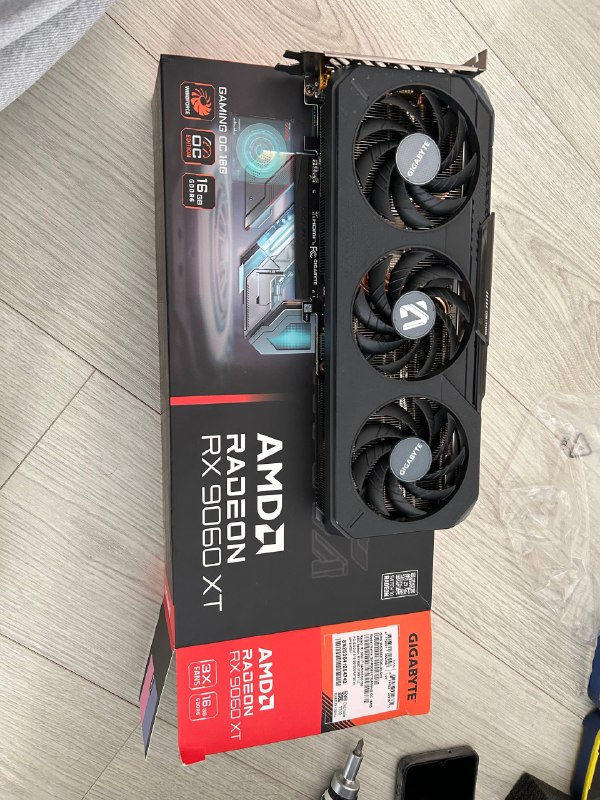Продаётся видеокарта RX 9060 XT — фото 1