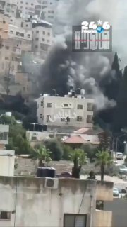 🇮🇱 פיצוץ בית בעיר שכם על ידי כוחות צה"ל (תיעודים ערביים). חדשות 100שטח. שטח אש בטלגרם.