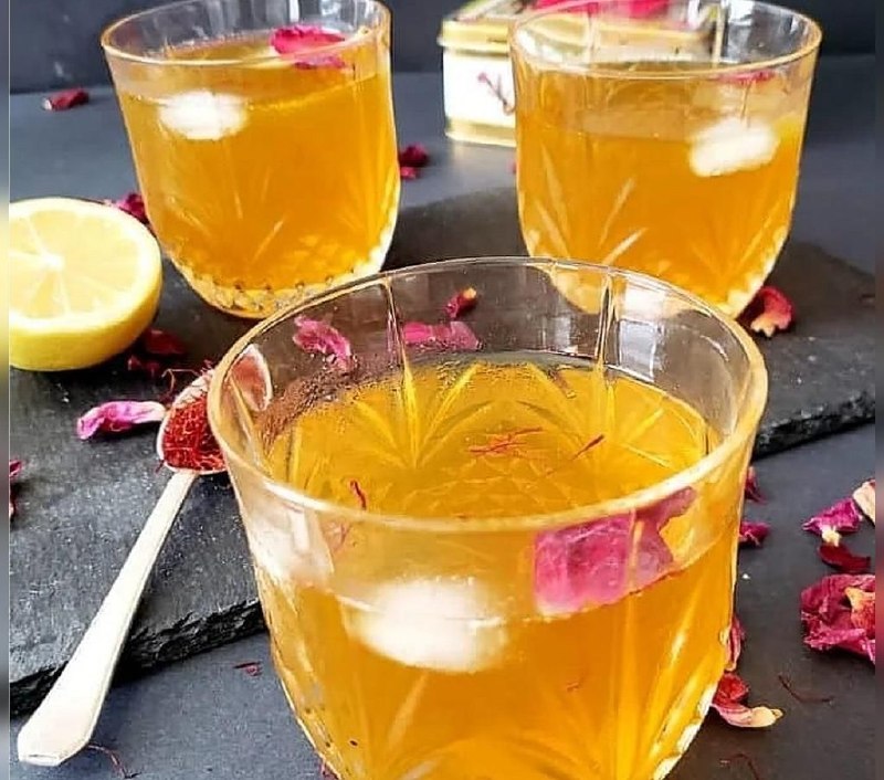 اخبار مهم: 📷اگر فعالیت ذهنی و جسمی زیادی دارید شربت پرخاصیت جلاب (زعفران و گلاب وعسل) مصرف کنید🔴این شربت پرخاصیت باعث افزایش نیروی