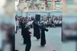 🔸 טקס סיום תלמידי עזה בין ההריסות