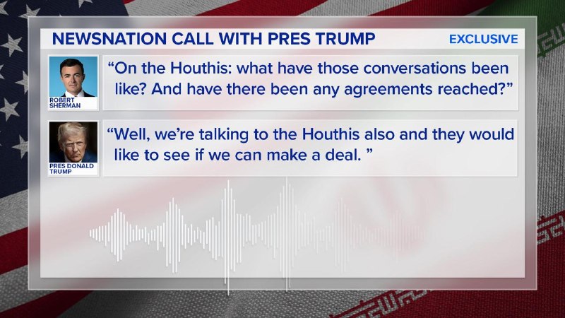 🇺🇸🇾🇪 Trump also did not spare the Houthis and entered into negotiations: