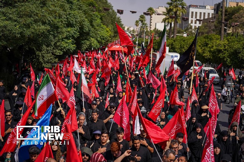 📸 הצעדה המפוארת של ניצולי ארבאין חוסייני בשיראז