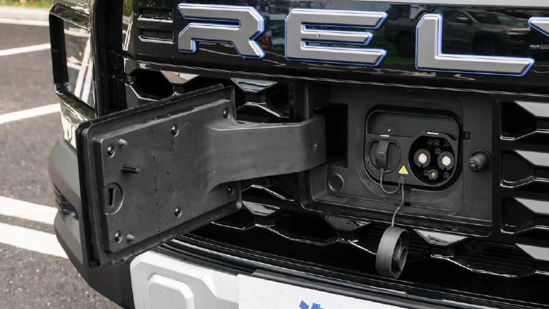 Chery представила электрический пикап с рамной конструкцией 2