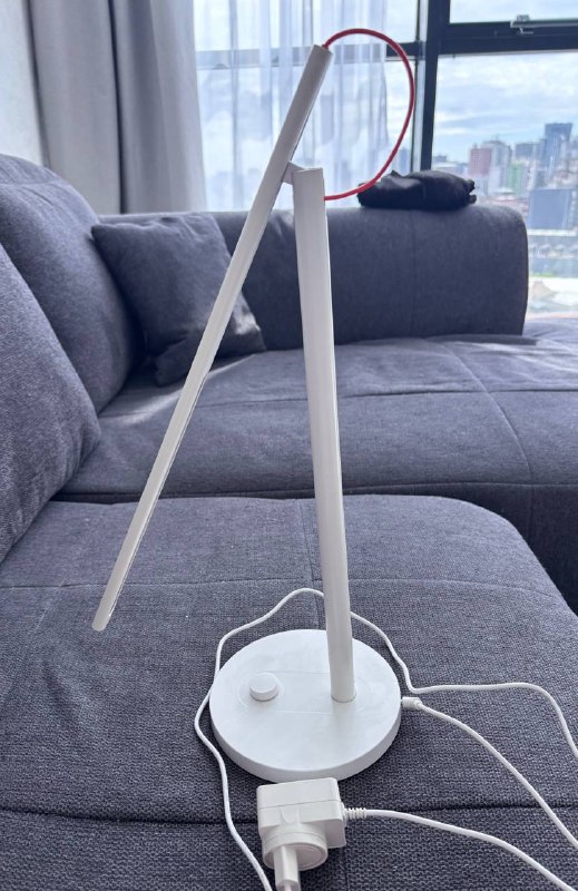 Настольная светодиодная лампа xiaomi, регулируется яркость и теплота света — фото 1