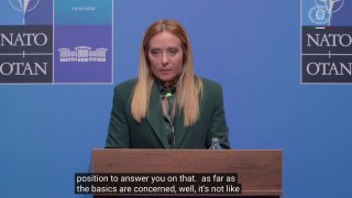 ג'ורג'יה מלוני: איטליה לא תשתתף בתקיפות נגד איראן