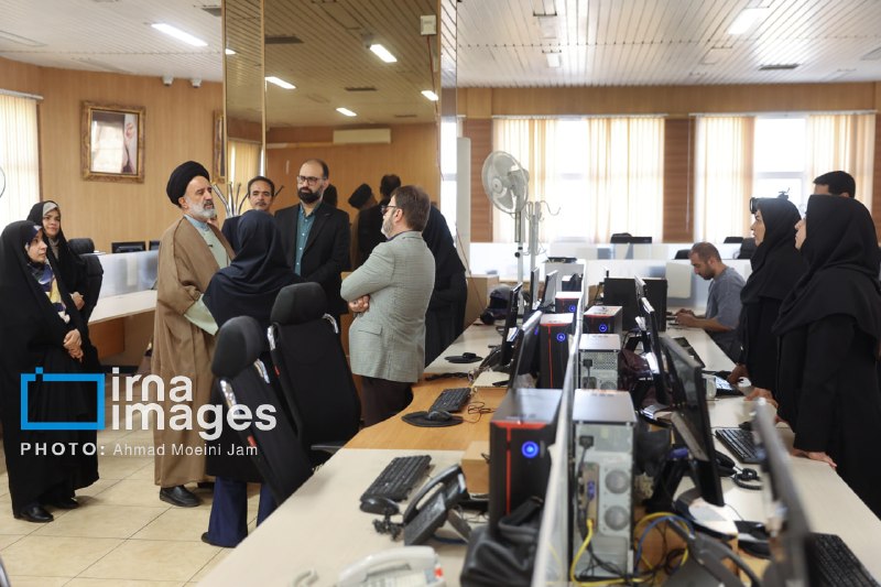 🔸 Visit of Wali Faqih's representative to the Fund for the Dead and Martyrs' Affairs at the Salmi News Agency