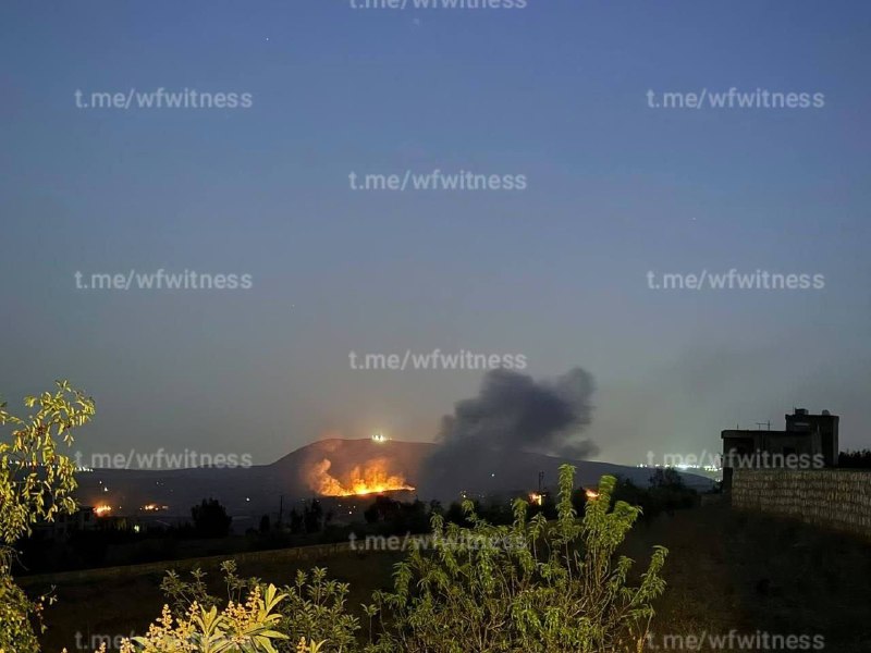 ️🇱🇧🇮🇱 Photos from the Israeli airstrike on the town of Barcha, South Lebanon.