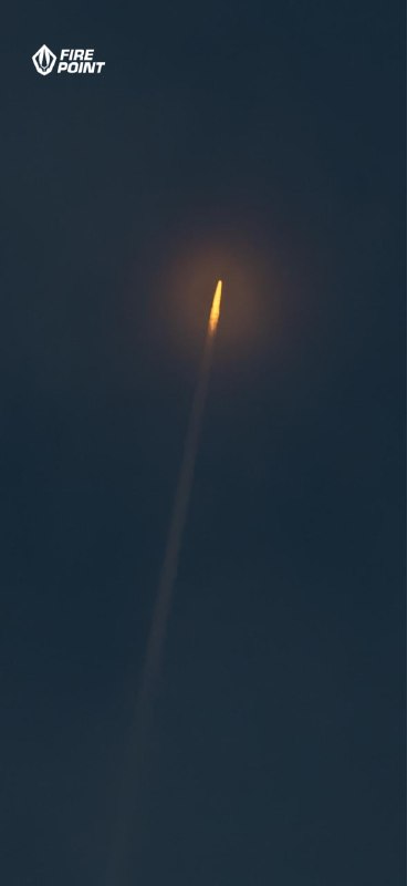 ❗️Fire Point shared additional images showing the launch of an unidentified missile.