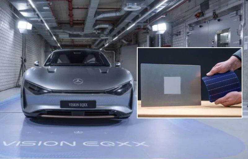Mercedes-Benz разработал новую краску заменяющую солнечные панели 3