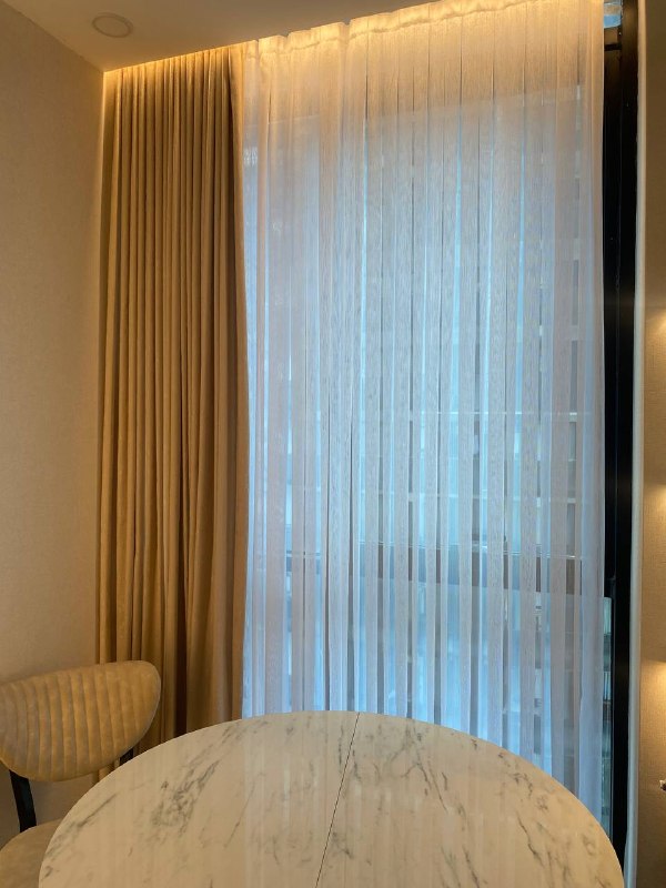 Продам шторы(портьера+тюль)на окно шириной 1,7 метра. — фото 1