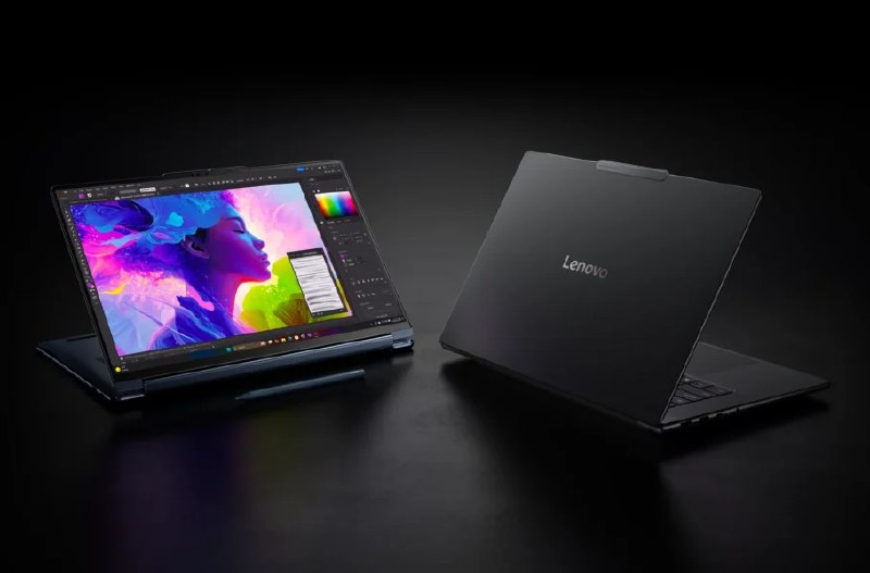 Digiato | دیجیاتو: 💻لنوو از لپ‌تاپ‌های جدید یوگا با تراشه RTX Spark و رقیب ۷۰۰ دلاری مک‌بوک نئو رونمایی کرد⏺لنوو Yoga Pro 9n و Yoga 9n 2-in
