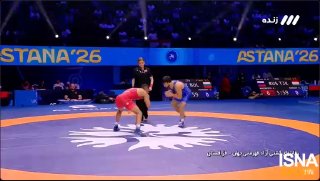 היאבקות בסגנון חופשי באליפות העולם; רחמן אמוזד זכה במדליית הארד בחציית המחסום של שמיל ממדוב