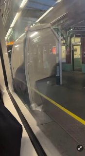 A machete fight took place last night at Worthing station in the UK