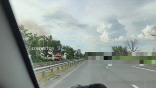 A Ukrainian MiG-29 hit a Russian drone-operator position in Oleshky, Kherson region, using an AASM-250 Hammer guided bomb.