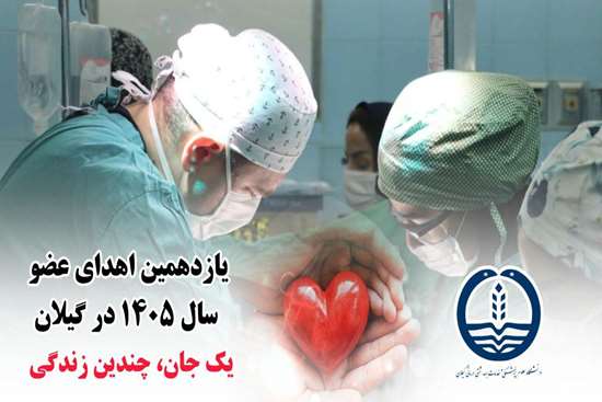 کانال رسمی دیارمیرزا: 🔴یازدهمین اهدای عضو سال ۱۴۰۵ در گیلان؛ مهدی رمضانی حیاتبخش بیماران نیازمند عضو شد🔹 با رضایت خانواده زندهیاد مهدی رمضان