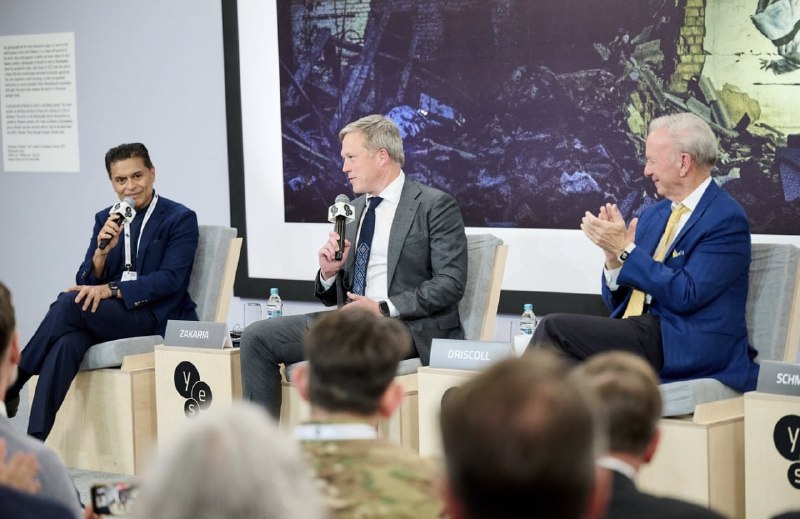 Former US Army Secretary Dan Driscoll praised Ukraine's wartime military innovation during his first public appearance since leaving the Trump administration.