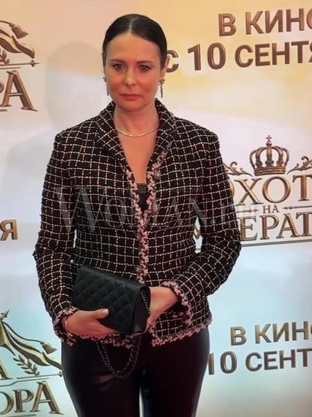 Ольга Погодина впервые вышла в свет после смерти мужа, Алексея Пиманова.