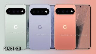 Pixel 11 и 11 Pro слева направо во всех цветахУтечки дополнились изображениями во всех цветах: и базовая, и топовые модели получат по четыре цвета. Простой Pixel 11 будет щеголять ярко-малиновым цветом фуксия, а флагманские модели получат роскошную коралло