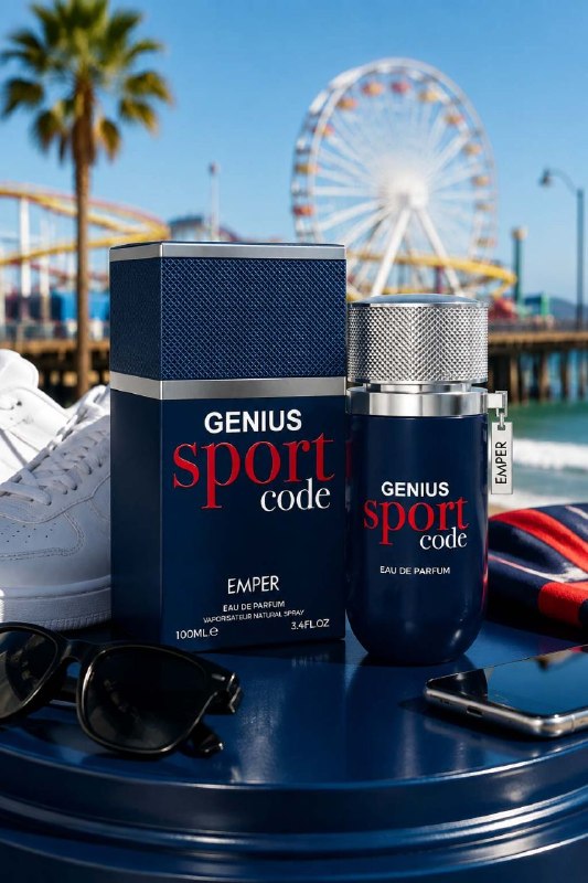 Safirperfum l سفیرپرفیوم: عطر و ادکلن مردانه GENIUS SPORT CODE🌹رایحه خنک و تند 🌹 🎉 ارسال رایگان 🎉💎 https://safirperfum.ir/product/emper-genius-spo
