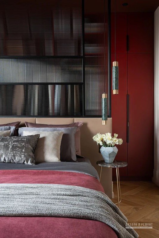 Квартира 50 м Планировку почти не меняли лишь перенесли вход в спальню из прихожей в гостиную так она стала приватнее, а в коридоре появилось место... - изображение 6 - прихожей, дизайн, квартира