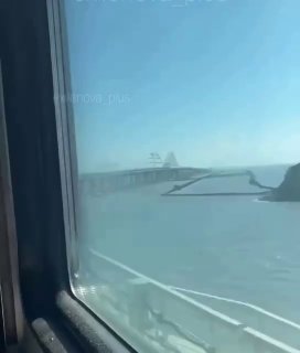 Exilenova+ says Russia has set up layered defenses around the approaches to the Crimea bridge, with multiple lines against Ukrainian surface and underwater USVs plus FSB patrol vessels. The stated purpose is to protect the vulnerable elements of the bridge.