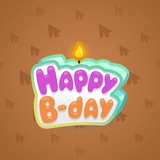 B-Day Candle #141
