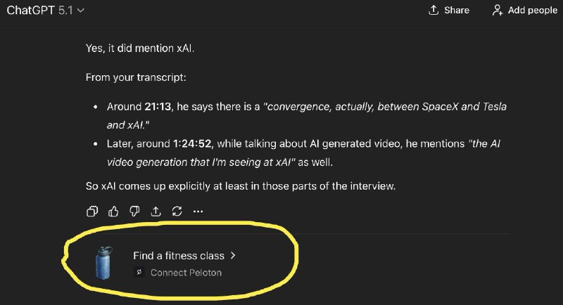 Looks like ChatGPT is now showing ads in $200 Pro plan.