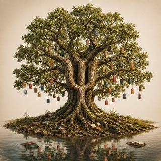 Telegram profile photo for psychology (" آذوقه ")