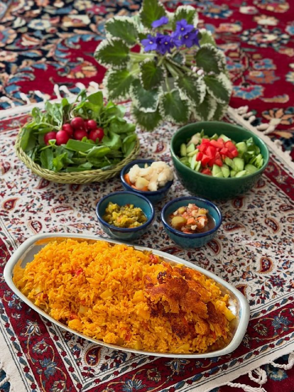 🫂همدلی🫂: 🥘 ناهار امروز همدلی، دمی گوجه 😋➡️ @Hamdeli20 🌺🍃