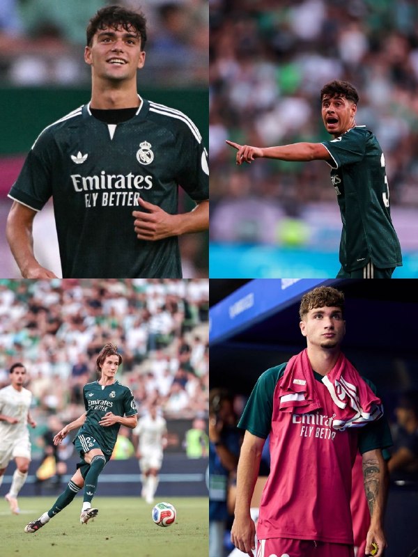 رئال مادرید | Real Madrid: ⚽️مارکا :⚠️ آمار بازیکنان آکادمی در ۴ بازی دوستانه:• ماریو ریواس: ۴ بازی | ۲ شروع کننده | ۱۸۴ دقیقه.• خوان مارتینز: ۲ با