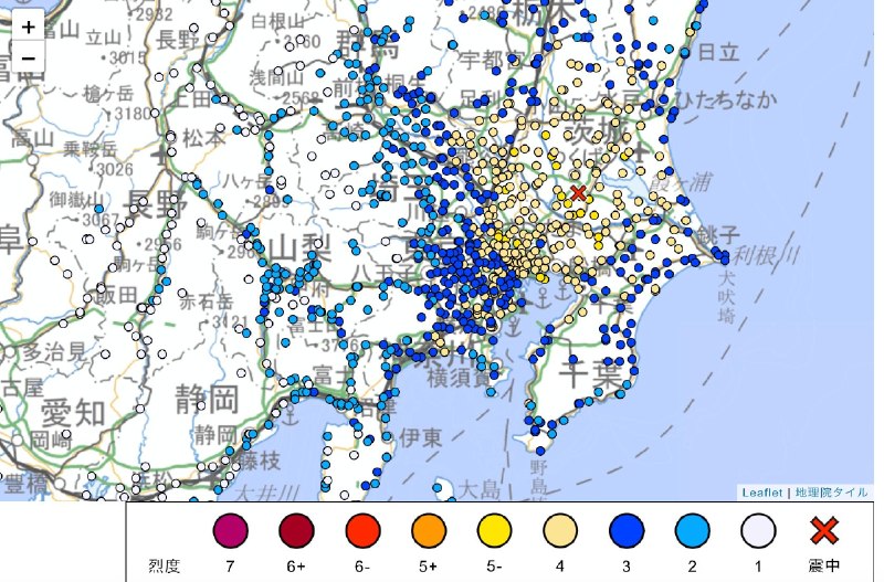 日本发生5.9级地震，东京震感明显