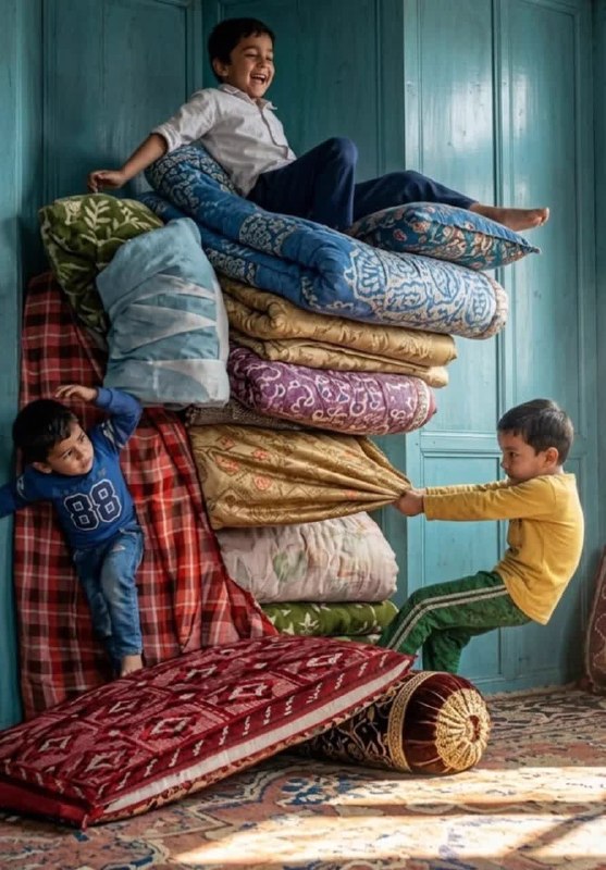 کودکان استراتژیست: ✨پیامبر صلیاللهعلیهوآله فرمود:😍در بهشت خانهای است به نام «دارُ الْفَرَح»؛ کسی وارد آن نمیشود مگر آنکه کودکان را شا