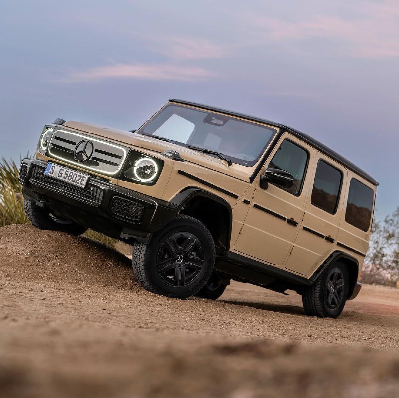 Бензиновый и электрический G-Class 6