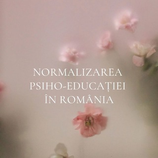 Normalizarea psiho-educației în România Telegram Group Link