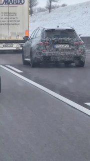 Фотошпионам попалась в кадр BMW M5 TOURING а камуфляже