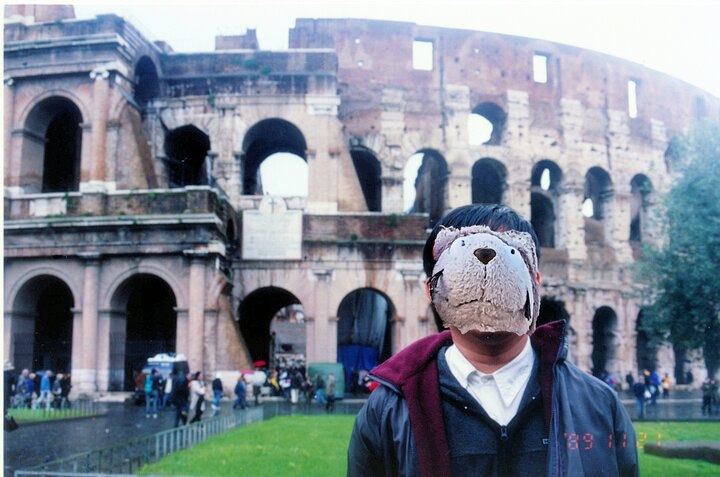 旅行的照片：義大利的羅馬的競技場