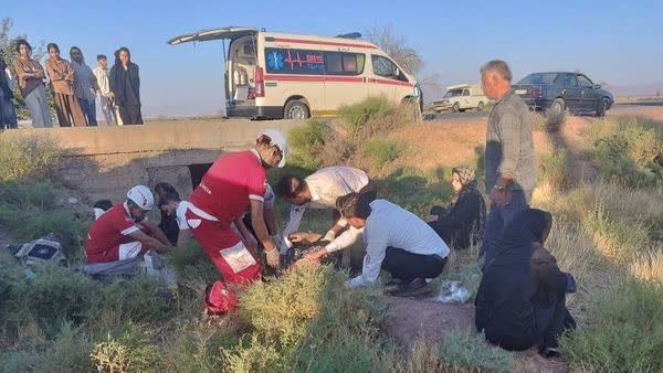 اخبار آذربایجان [ آناج ]: واژگونی ون در محور تسوج ـ سلماس ۱۰ مصدوم برجا گذاشت🔹سخنگوی اورژانس آذربایجان‌شرقی، از واژگونی یک دستگاه ون در محور تسوج 