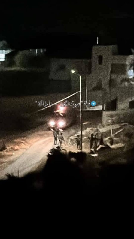 כוחות הכיבוש פשטו על מספר בתים במהלך הסתערותם על העיירה כפר מאלכ, צפונית מזרחית לרמאללה.