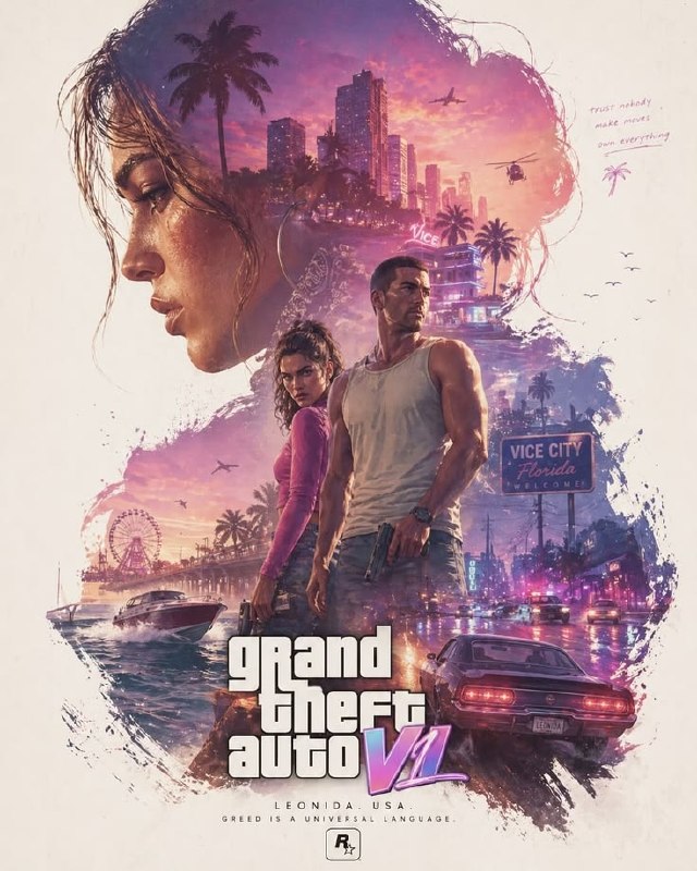BadNews85 | بدنیوز: 🔴 فوری ؛ شرکت راکستار یه تریلر ۲۷ دقیقهای از GTA VI منتشر کرده که تمام جزییات و امکانات بازی رو نشون داده و بهطور کامل