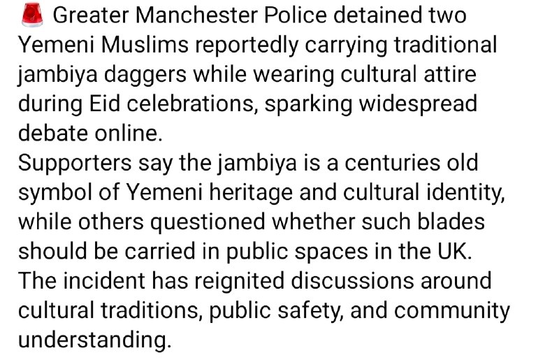 🤩No Jambiyas in public please 🤩