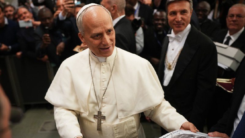 Pope Leo XIV asks journalists to use communication as a tool for peace